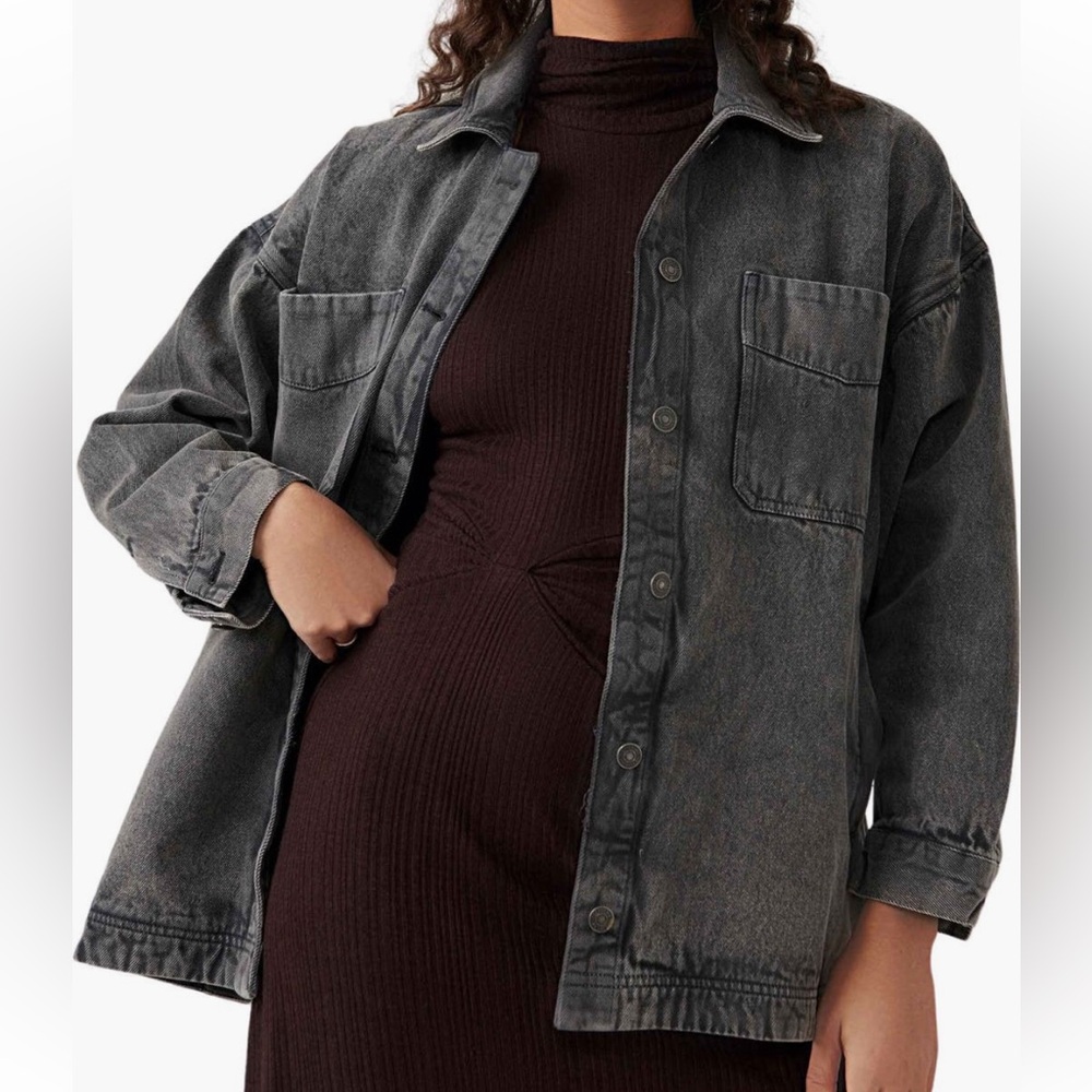 Free People Madison City Twill Jacket